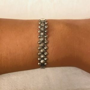 Vintage Sterling Silver Cuff Bracelet